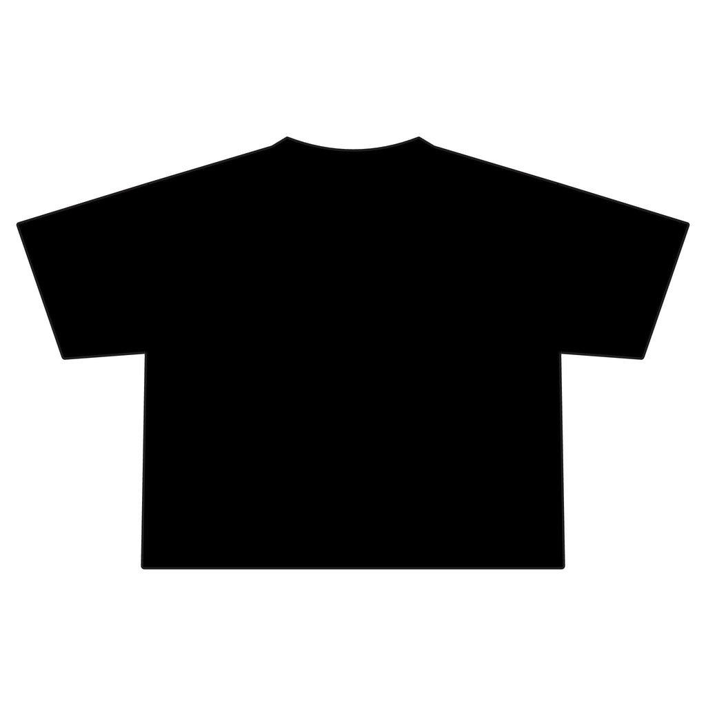 LOVE BOMBED. GHOSTED. NO CONTACT. Cropped Cotton Polyester T-Shirt