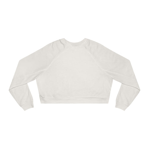 CONDITIONAL LOVE. PERMANENT BLOCK. Cropped Fleece Pullover