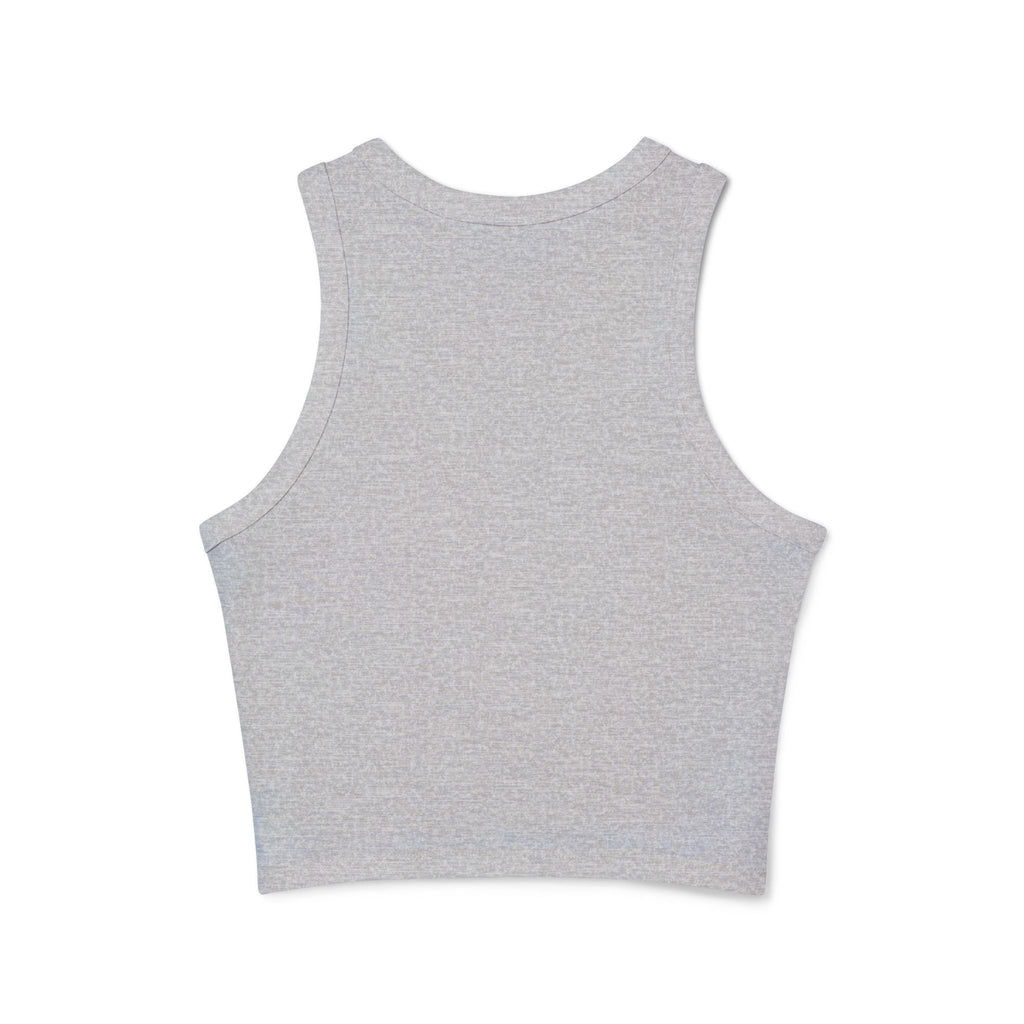 HIS FAVORITE GAME. MY FINAL BOUNDARY. MICRO RIB RACER TANK TOP