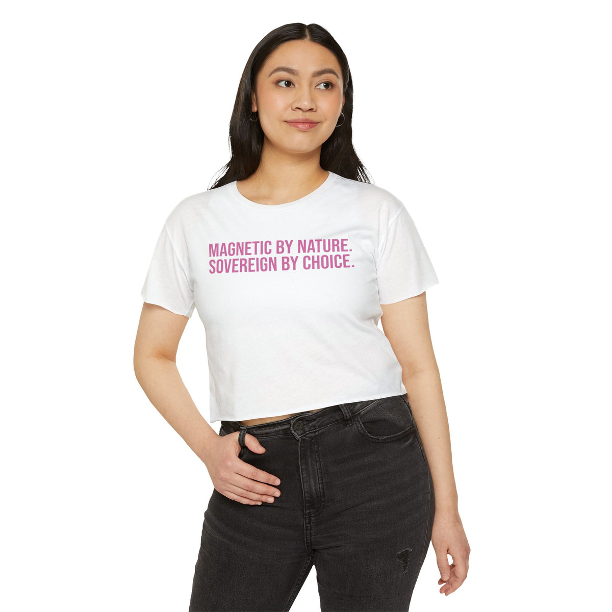 MAGNETIC BY NATURE Crop Top
