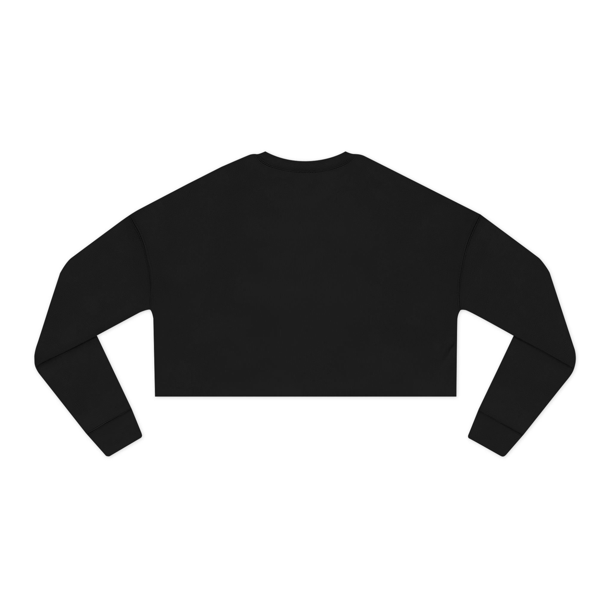 TOXIC TEXT GAMBLER CROPPED SWEATSHIRT