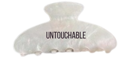 Ego Breaker Claw Clip - White, Black, Pearlized White or Pearlized Pink